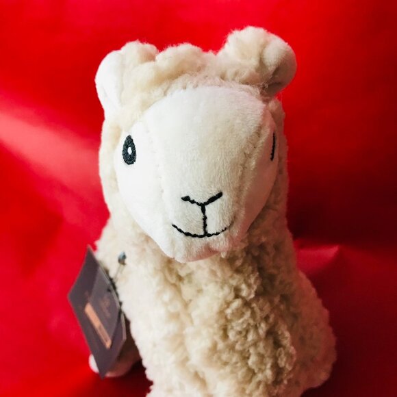 NANDOG PET GEAR My BFF Cherry The Alpaca Plush Dog toy with squeaker - Picture 2 of 5